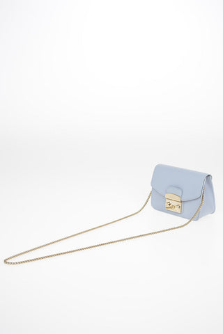 Leather METROPOLIS Mini Bag with Shoulder Chain 