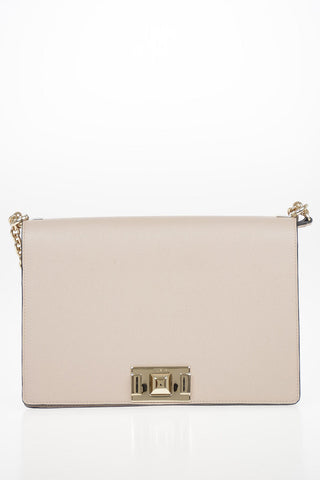 Leather MIMI’ Bag with Shoulder Chain