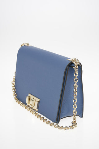 Leather MIMI’ Bag with Shoulder Chain