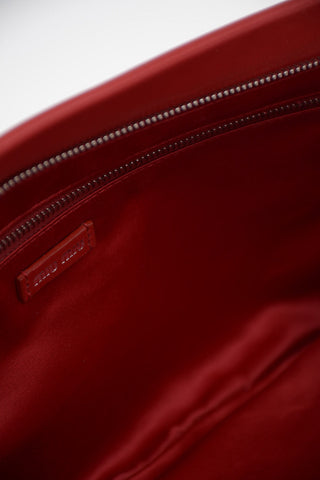 Pouch in Nappa Con Catena Removibile