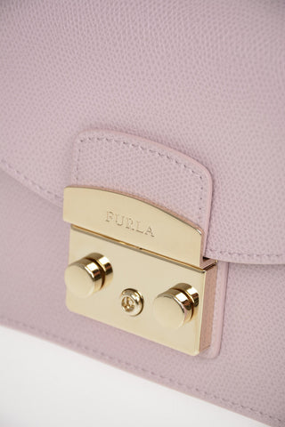 Mini Bag METROPOLIS in Pelle Con Catena 