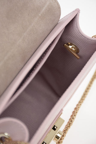 Mini Bag METROPOLIS in Pelle Con Catena 
