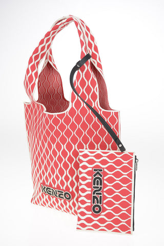 Borsa Tote in Tessuto Jacquard