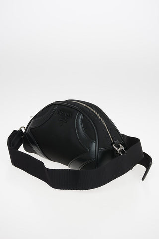 Mini Bowling Bag With Removable Shoulder Strap and Leather Details