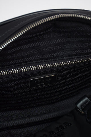 Bowling Bag With Removable Shoulder Strap and Leather Details