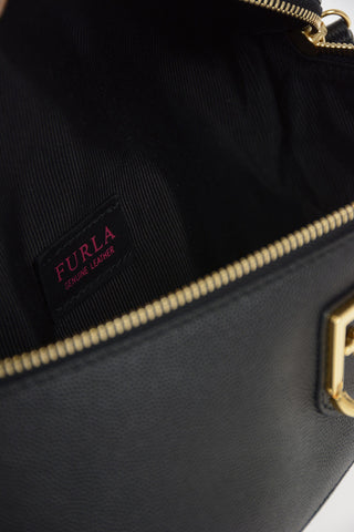 Leather ISOLA ONYX Bum Bag With Chain Detail