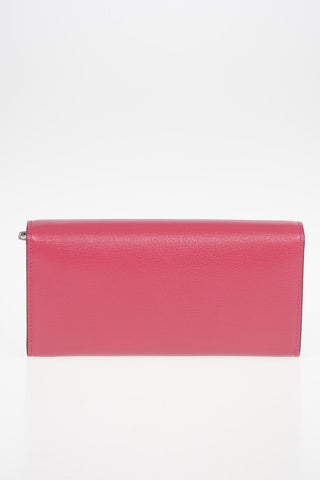 Leather SKULL Wallet with Removable Shoulder Chain