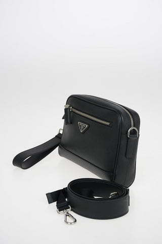 Saffiano Leather Crossbody Bag
