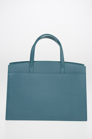 Borsa Tote in Pelle Martellata con Tracolla Removibile