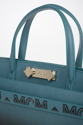 Textured Leather Tote Bag with Removable Shoulder Strap