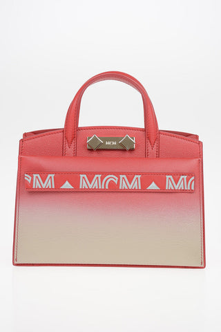 Leather Mini Top Handle MILANO Bag With Removable Shoulder Strap 