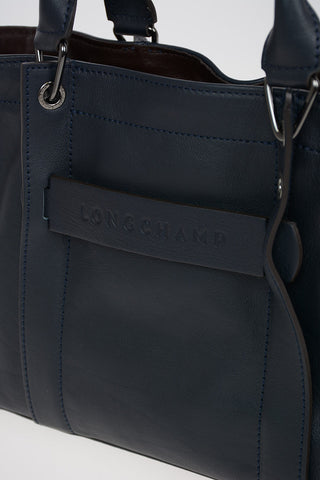 Leather Tote Bag with Removable Shoulder Strap 