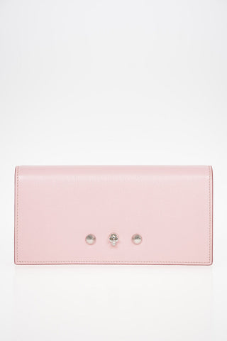 Leather SKULL Wallet with Removable Shoulder Chain