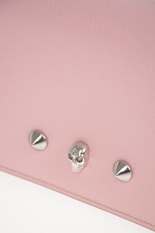 Leather SKULL Wallet with Removable Shoulder Chain