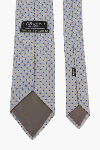 Rhombus-Print Tie
