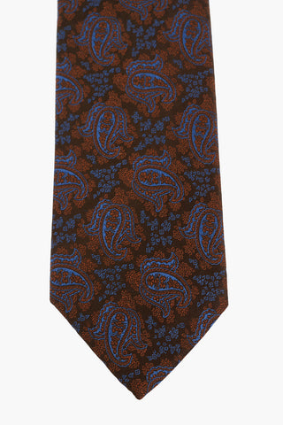 paisley silk Tie
