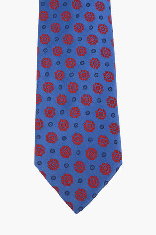 Flowers-Embrodered Tie