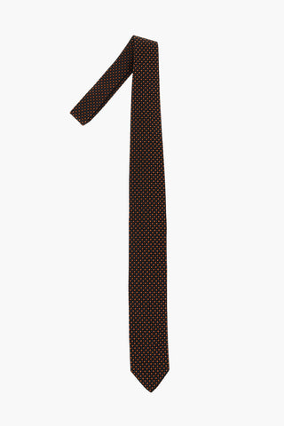 harlequin check Tie