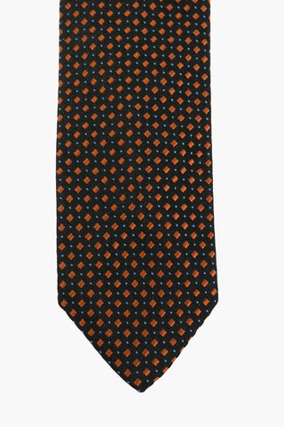 harlequin check Tie