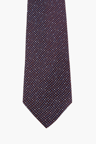 harlequin check Tie