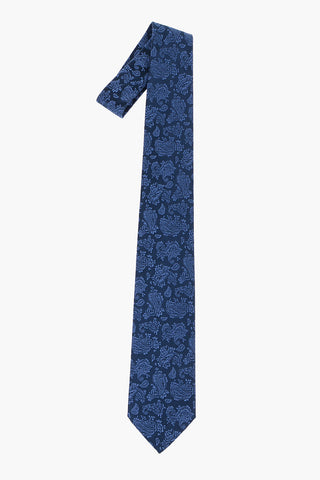 paisley silk Tie