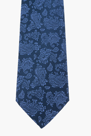 paisley silk Tie