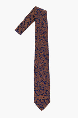 paisley silk Tie