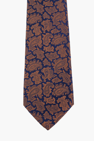 paisley silk Tie