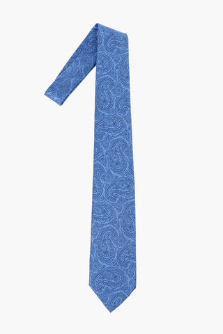 paisley silk Tie