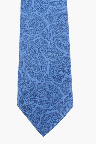 paisley silk Tie