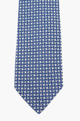Rhombus- Embroidered Tie