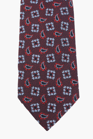 paisley silk Tie