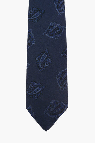 paisley silk Tie