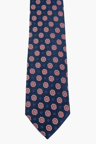 Flowers-Embrodered Tie