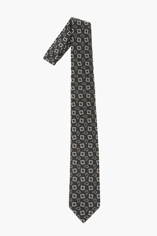 paisley silk Tie