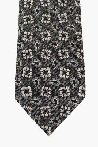 paisley silk Tie