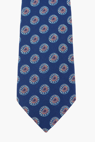 paisley silk Tie