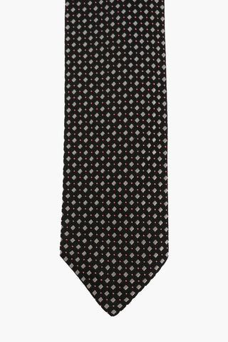 harlequin check Tie