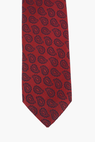 paisley silk Tie
