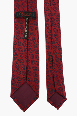 paisley silk Tie