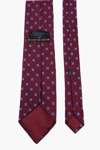 argyle silk Tie