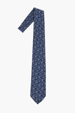 paisley silk Tie
