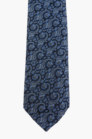 paisley silk Tie