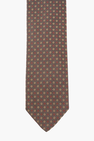 Rhombus- Embroidered Tie