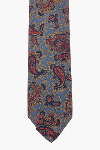 paisley silk Tie