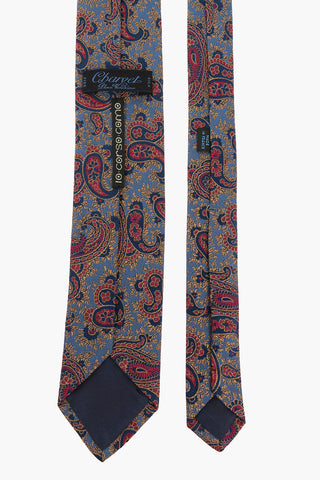 paisley silk Tie