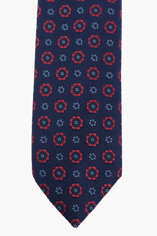 Flowers-Embrodered Tie