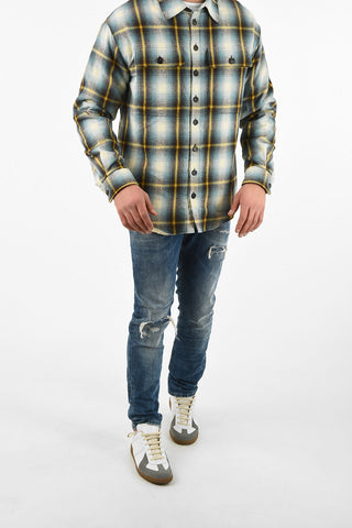 check outerwear jacket
