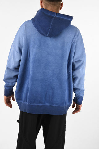 Tie Dye -Print hoodie sweatshirt