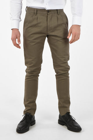 pantalone a doppia pince